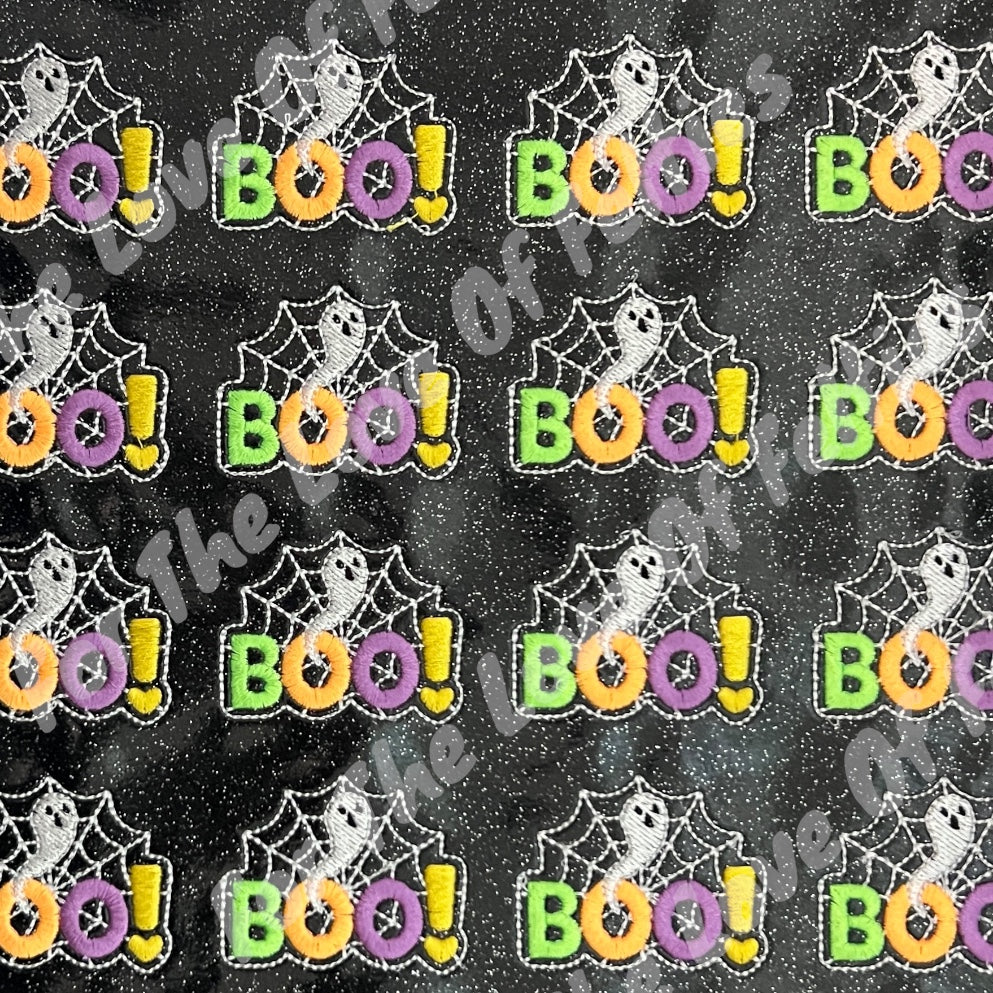 Boo Spider Web Feltie