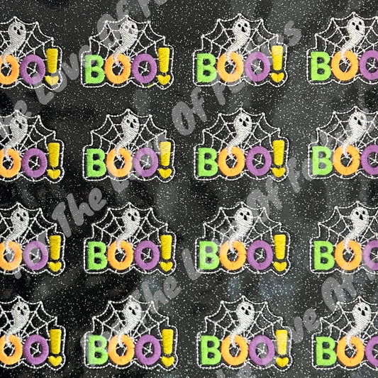 Boo Spider Web Feltie