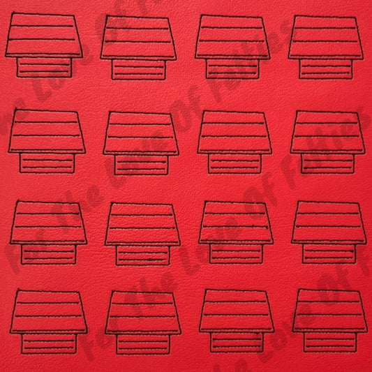 Beagle Dog House Feltie