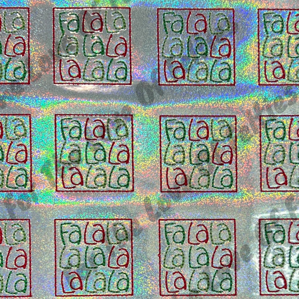 Silver Fa La La Feltie