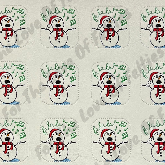 Falala Snowman Feltie