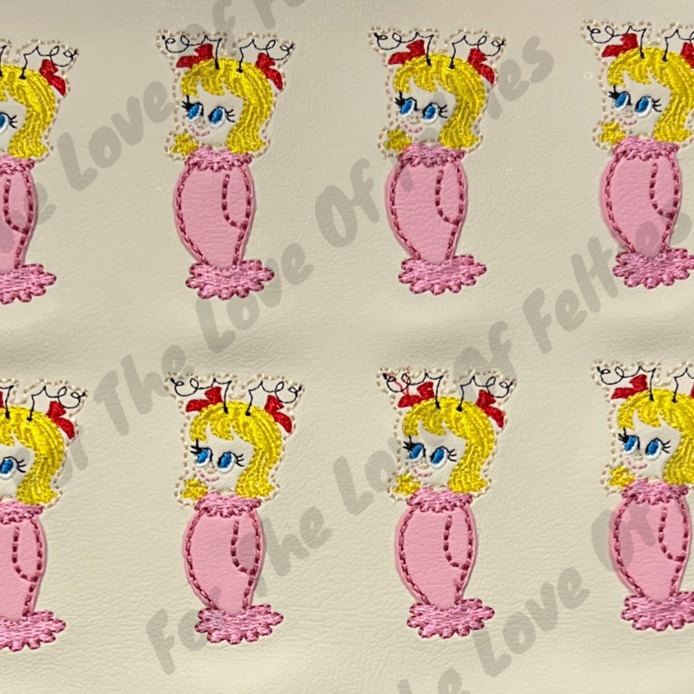 Cindy Lou Who Full Body Feltie