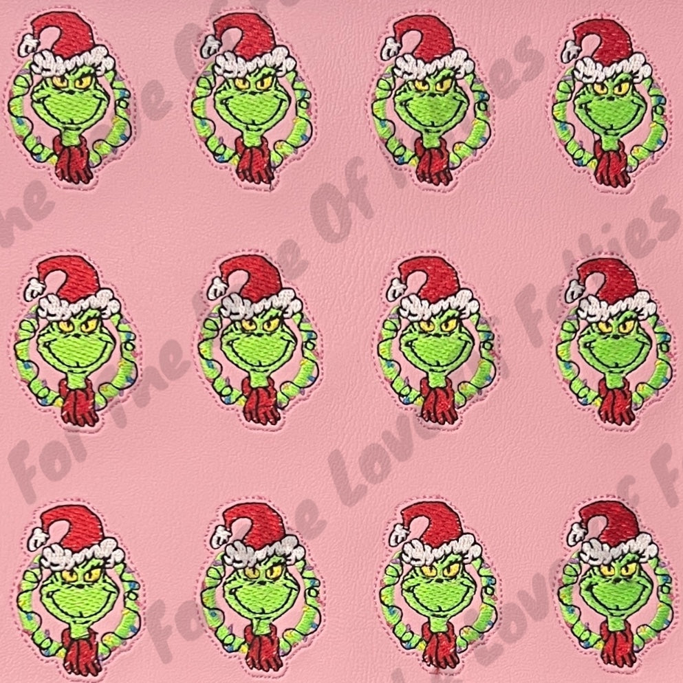 Grinch Wreath Feltie