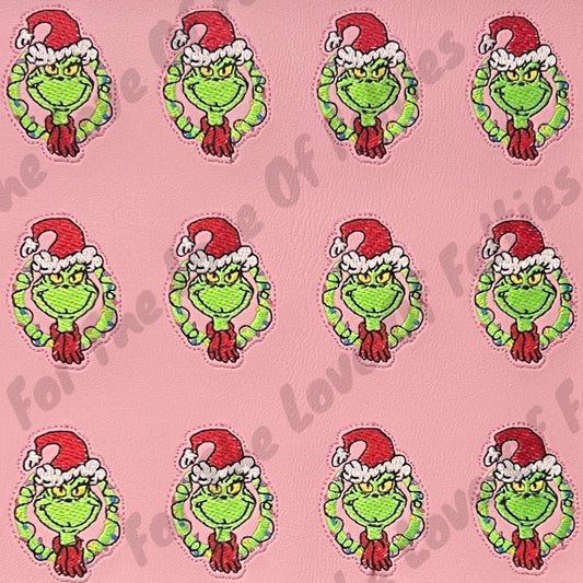 Grinch Wreath Feltie