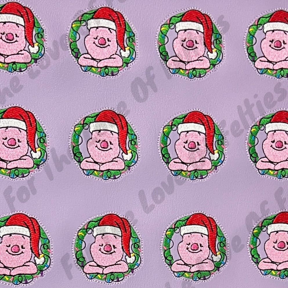 Piglet Wreath Feltie