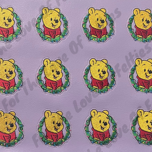 Pooh Wreath Feltie