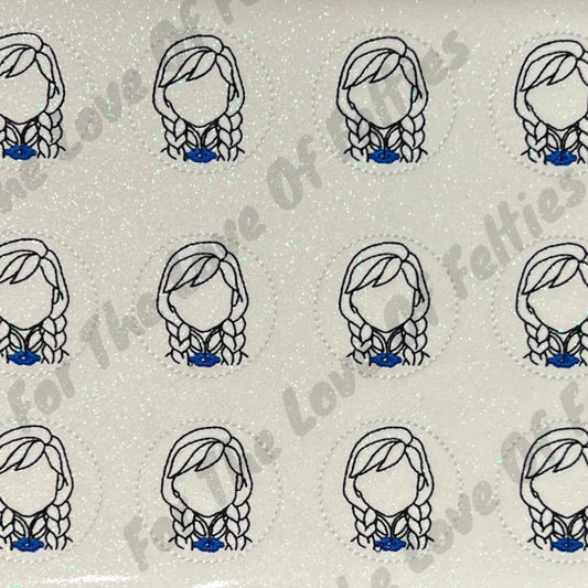 Cold Sister Sketch Feltie