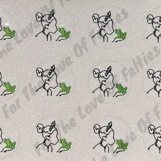 Frog Princess Sketch Feltie