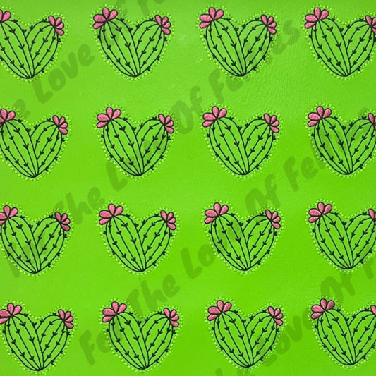 Cactus Heart Feltie
