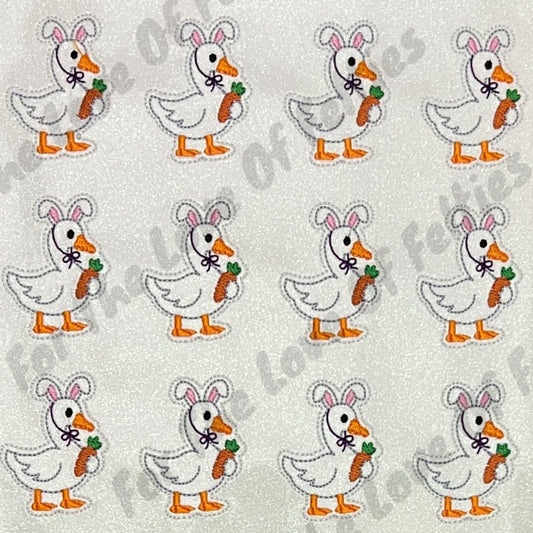 Bunny Eared Goose Feltie