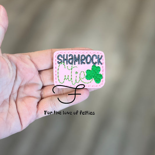 Shamrock Cutie Feltie