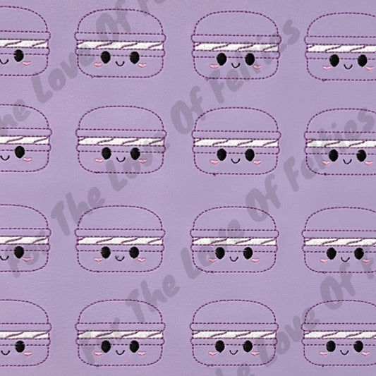 Purple Macaroon Feltie