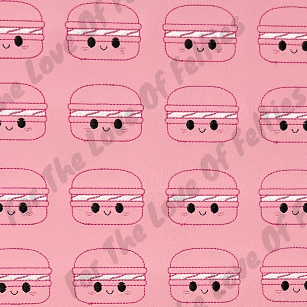 Pink Macaroon Feltie
