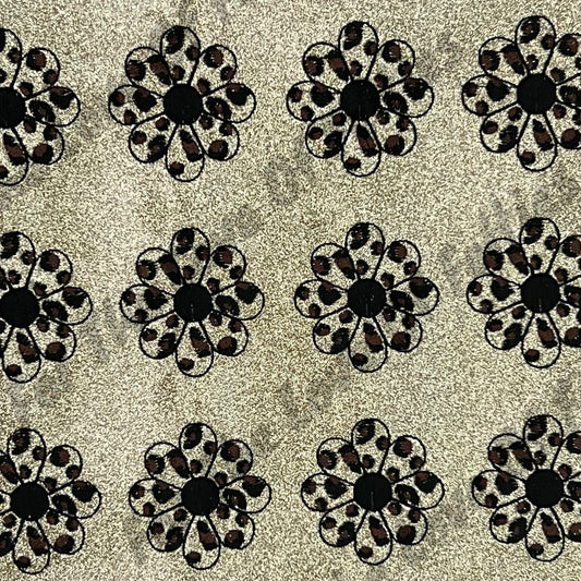 Exclusive Leopard Daisy Feltie