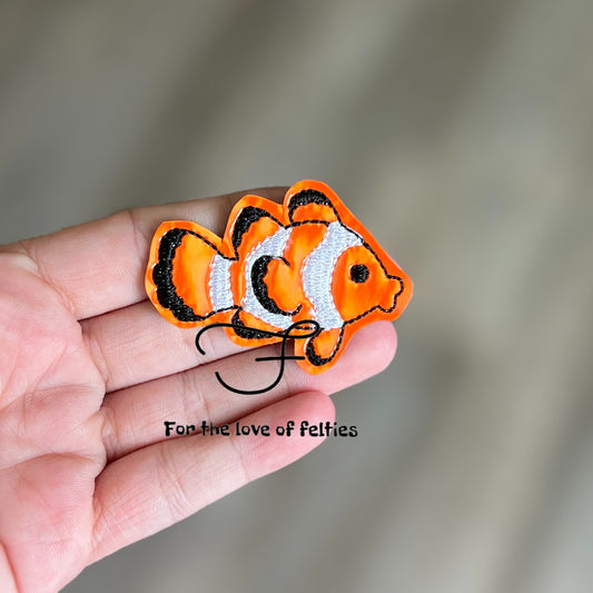 Clown Fish Feltie