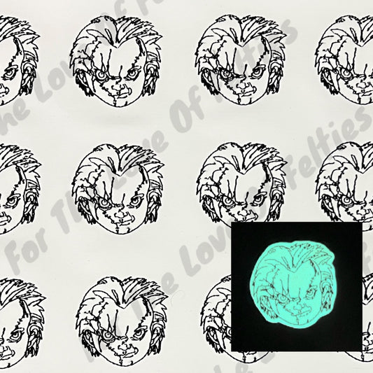 Chucky Glow in the Dark Feltie
