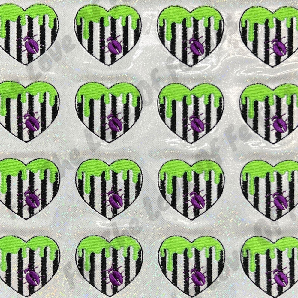 Beetlejuice Heart Feltie