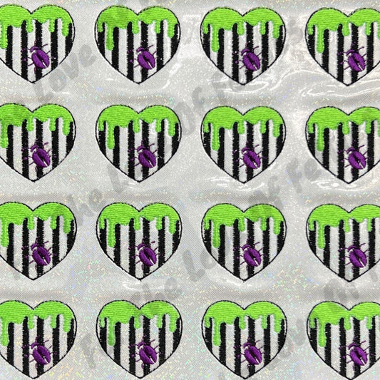 Beetlejuice Heart Feltie