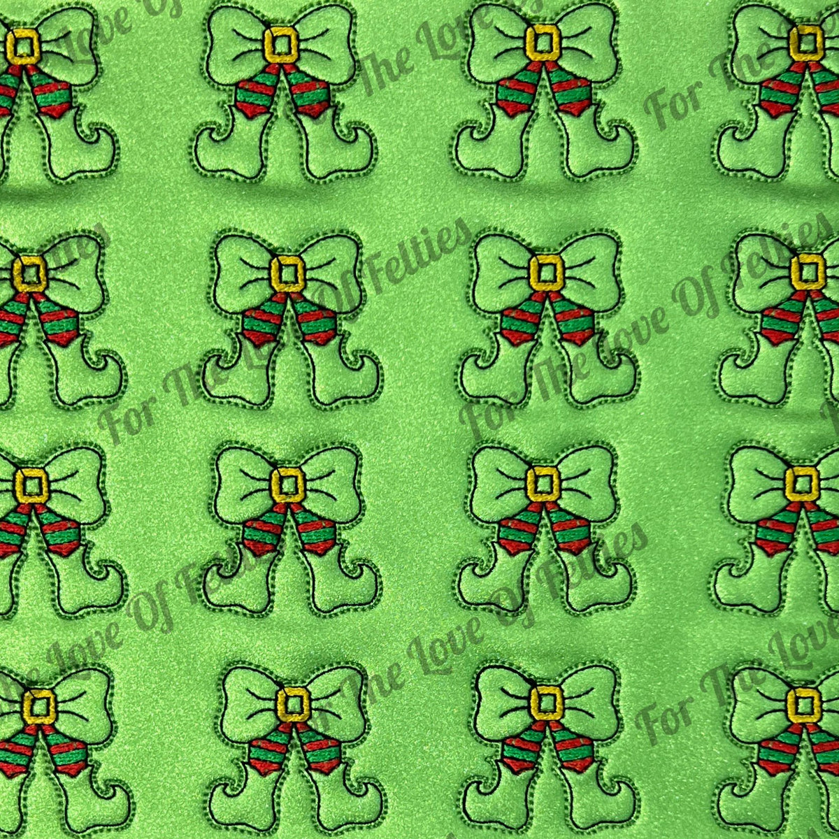 Shimmer Elf Bow Feltie