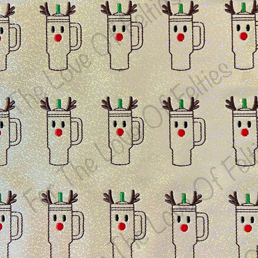 Reindeer Tumbler Feltie