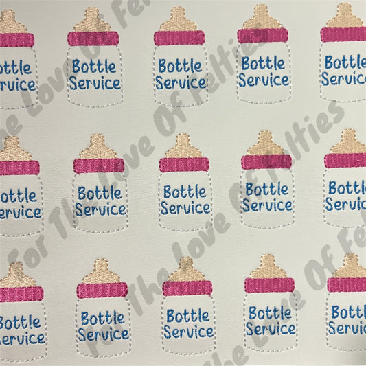 Bottle Service Feltie