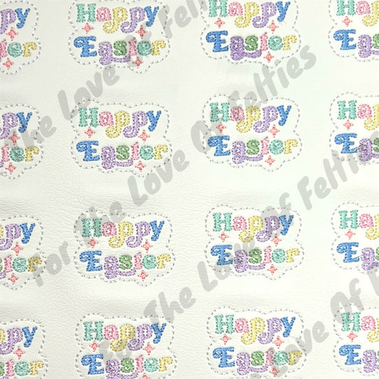 Retro Happy Easter Feltie