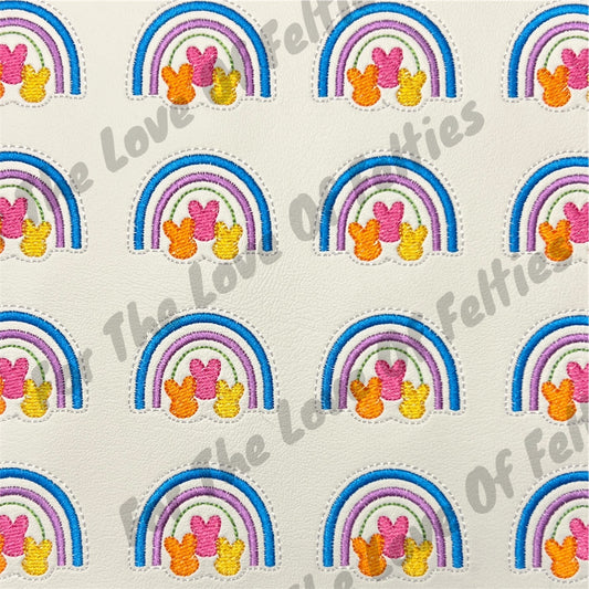 Rainbow Peep Feltie