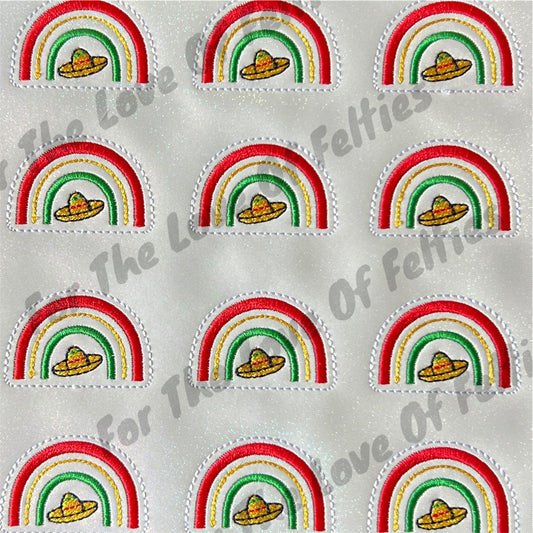 Sombrero Rainbow Feltie