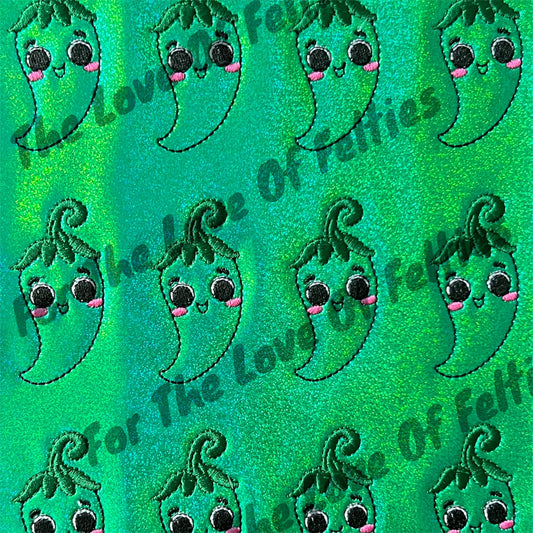 Green Jalapeño Feltie