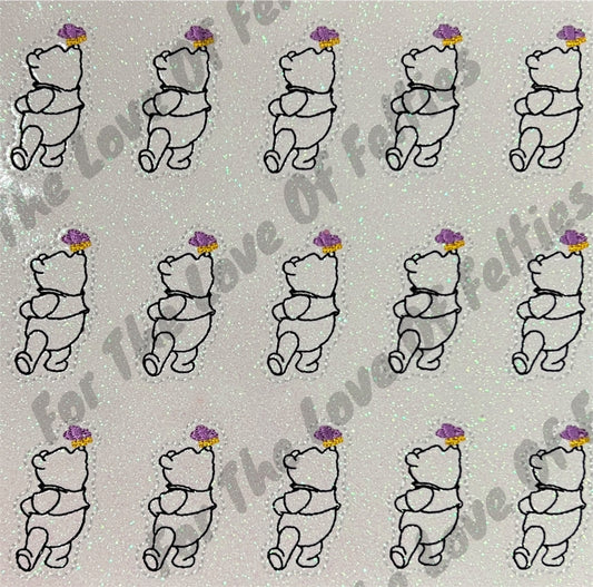Sketch Pooh Feltie
