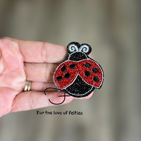 Ladybug Feltie