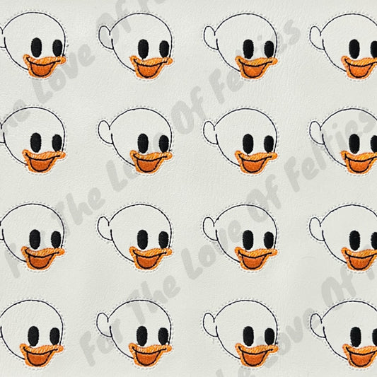 Ghost Duck Feltie