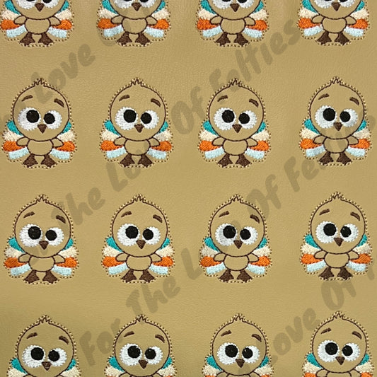 Silly Turkey Fun Fall Colored Feltie