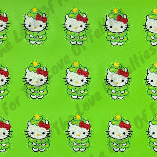 HK Christmas Tree Feltie