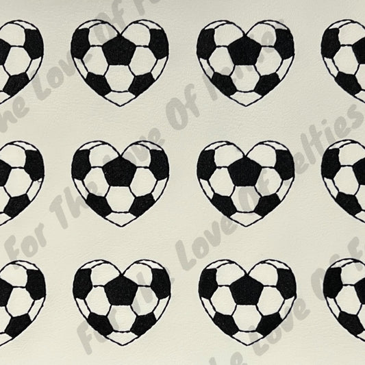 Soccer Heart Feltie