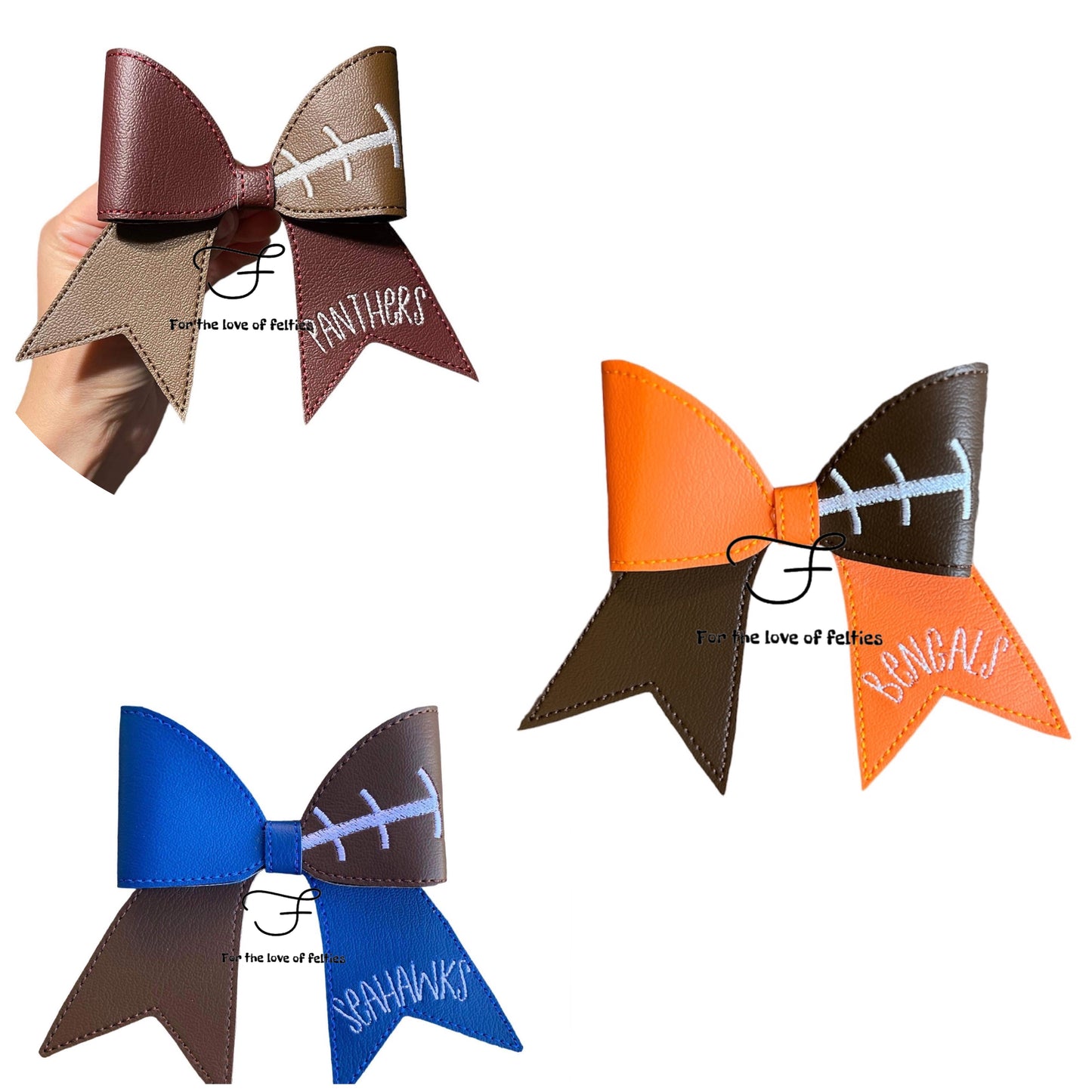 Team Football Cheer Bow Kit