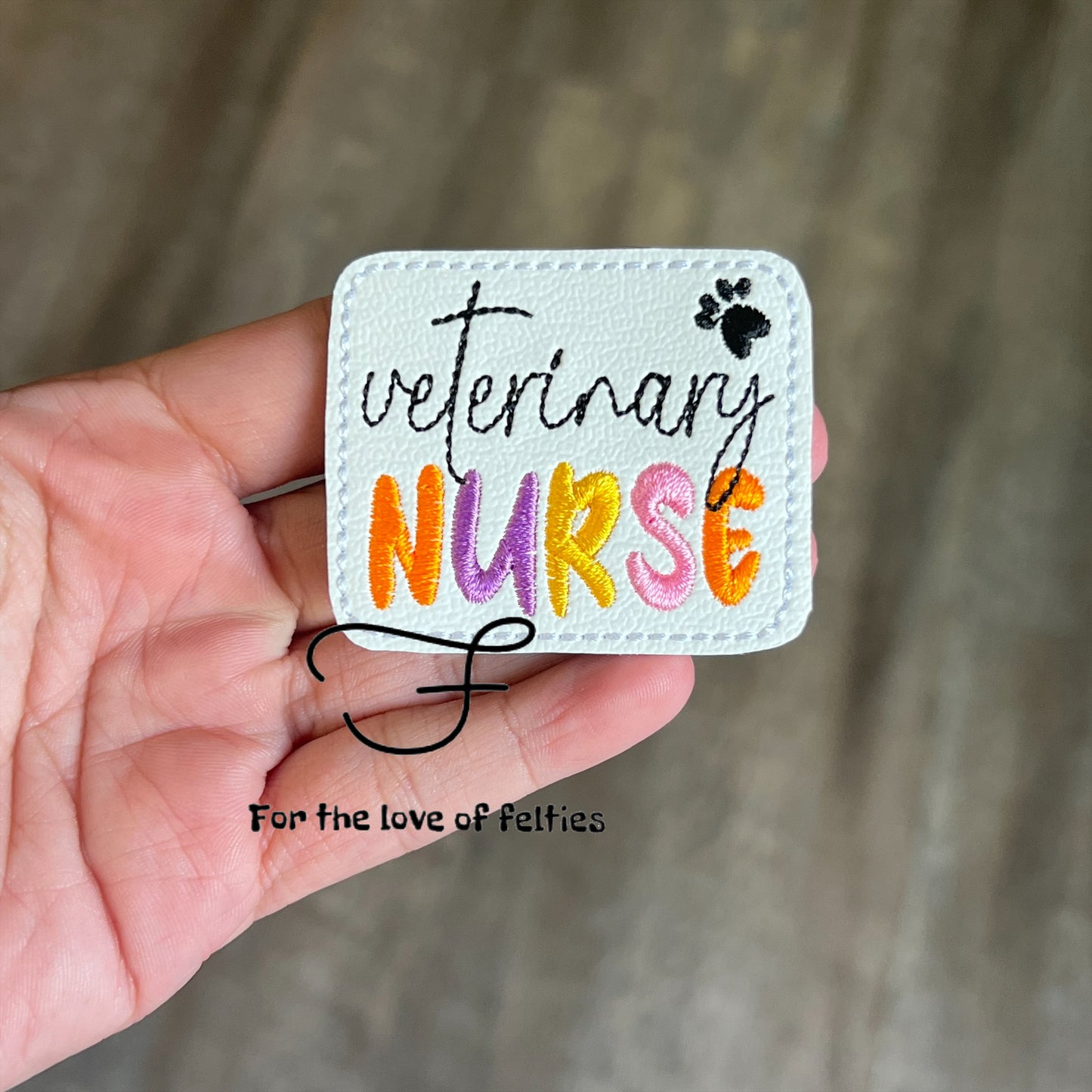 Veterinary Nurse Feltie