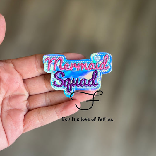 Mermaid Squad Feltie