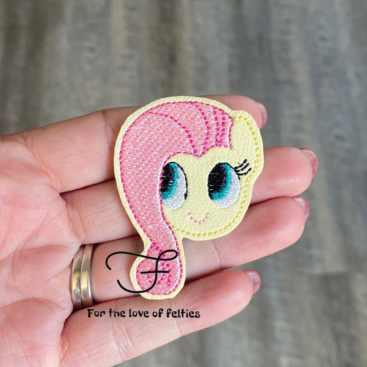 Flutter Pony Feltie