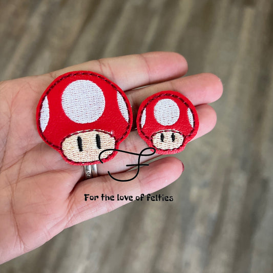 Get Big Mushroom Feltie