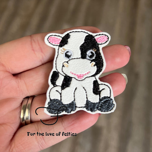 Sweet Little Cow Feltie