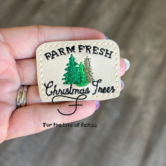 Farm Fresh Christmas Tree Feltie