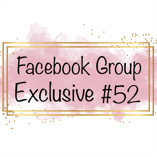 Facebook Group Exclusive Feltie #52