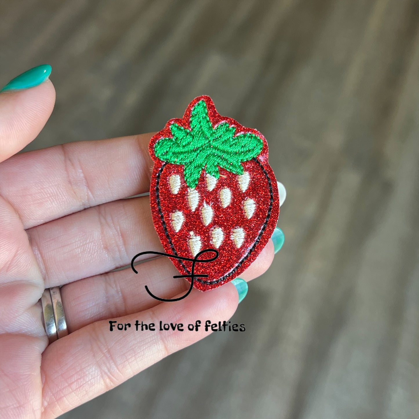 Strawberry Feltie