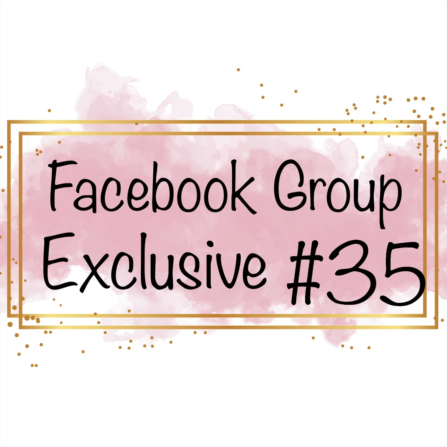 Facebook Group Exclusive Feltie #35