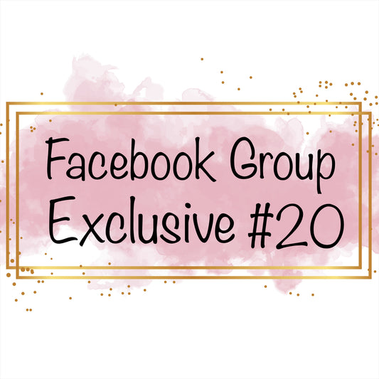 Facebook Group Exclusive Feltie #20