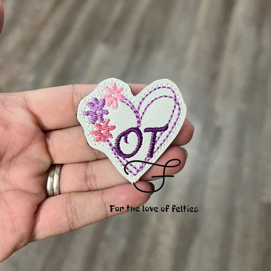 OT Heart Feltie