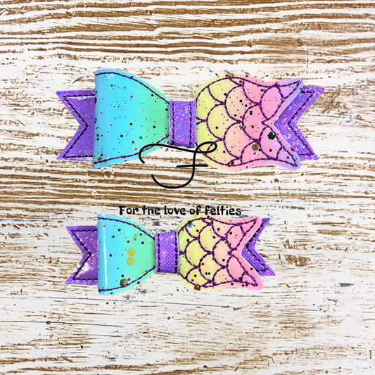 Mermaid Tail Bow Kit