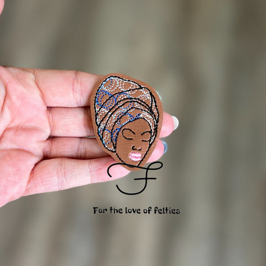 African Woman Feltie