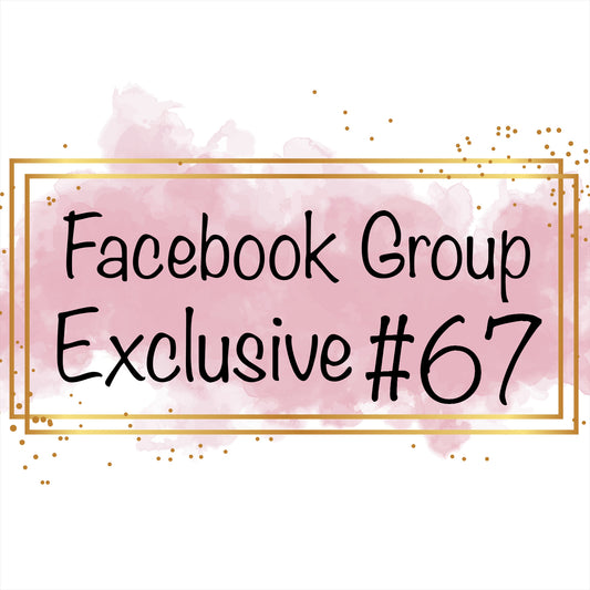 Facebook Group Exclusive Feltie #67